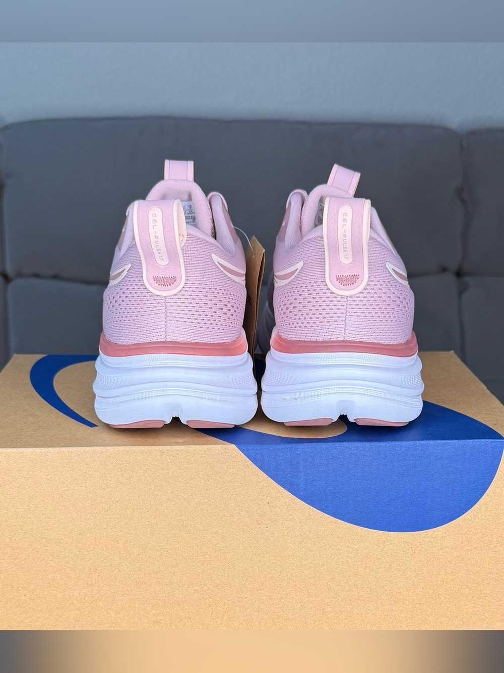ASICS Gel Pulse 17 Morganite Pearl Pink Women’s Running Shoes 8 (156) - Picture 4 of 7